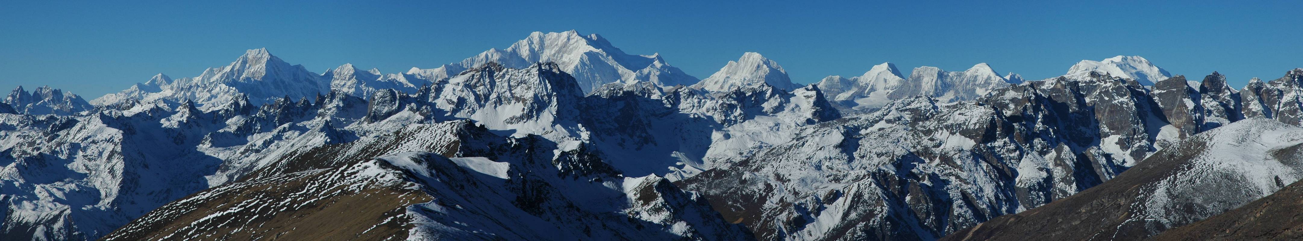 Kanchenjunga range